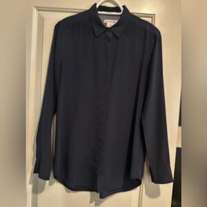 Lacoste Silk Dress Shirt SZ 36